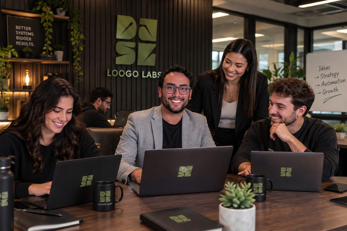 The Loogo Labs team at work